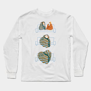 Cozy Couple Romantic Love Long Sleeve T-Shirt